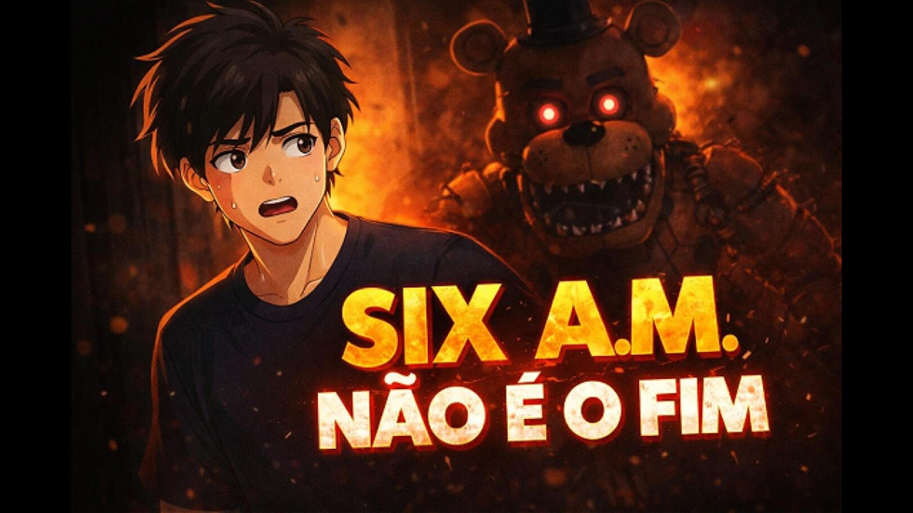 “SIX A.M. NÃO É O FIM” – (Five Nights at Freddy’s) I Micael Skyller