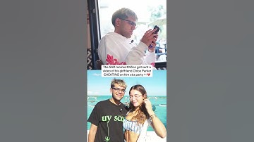 The SAD moment N3on got sent a video of his girlfriend Chloe Parker CHEATING on him at a party