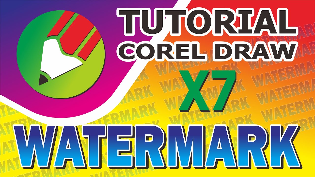 cara membuat watermark di coreldraw 
