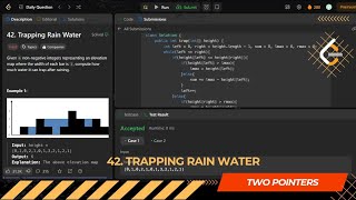 Famous LEETCODE DAILY QUESTION 42 | Trapping Rain Water | Is Kabir Coding #leetcode #dynamicprogramming Profile