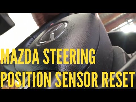 Mazda Steering position sensor reset
