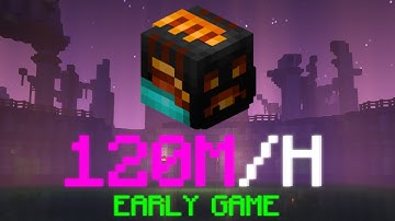 Make 120M/Hour in Early Game (Outdated) - Hypixel Skybock