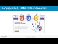 Langages web  html css et javascript  formation html5 et css3