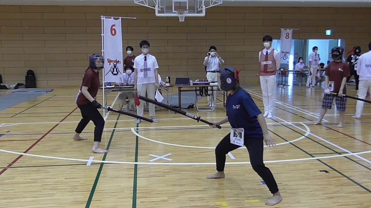 1級女子長剣F tc300野澤里菜 td157吉良明莉 - YouTube