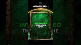 The Emerald Tablets: Thoth's Cosmic Knowledge