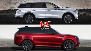 Career Overview 2023 Lincoln Aviator vs 2023 Range Rover Sport Visual Comparison, Interior & Exterior Features
