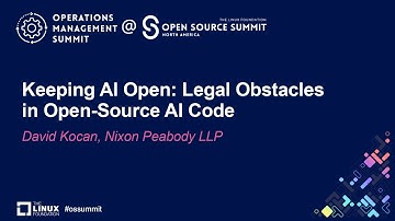 Keeping AI Open: Legal Obstacles in Open-Source AI Code - David Kocan, Nixon Peabody LLP