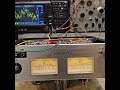 adjusting VU meter sensitivity 4 6AS7G headphone amp ヘッドホンアンプ用に双三極管6AS7で設計してみた #audioamp #真空管アンプ