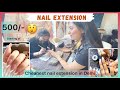 Cheapest nail extension in Delhi / best place in Delhi for nail extension #nailart #nailextension