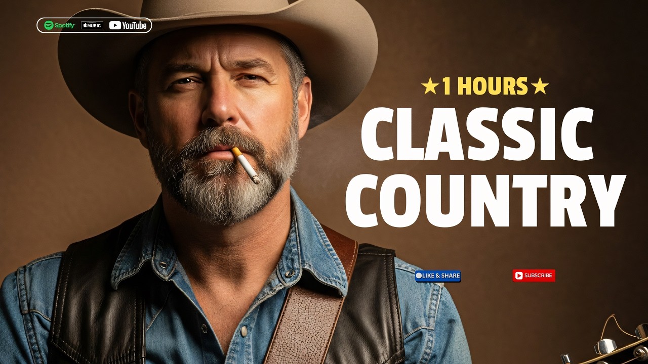 The Best Classic Country Songs of All Time ~ Old Country Music with Soul