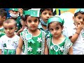 School kids performance on pakistan zinda abad  za school system  ispr official song