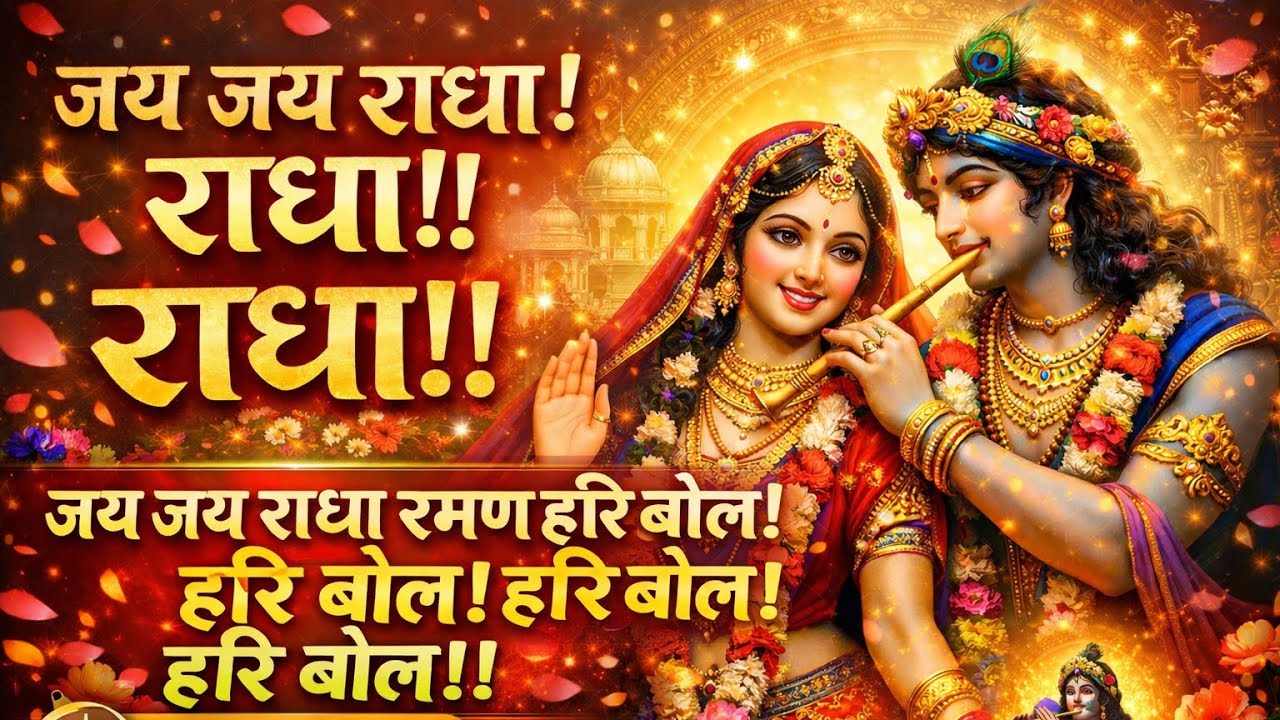 जय जय राधा रमण हरि बोल | 60 मिनट लगातार राधा कृष्ण कीर्तन | Radha Raman Hari Bol Bhajan