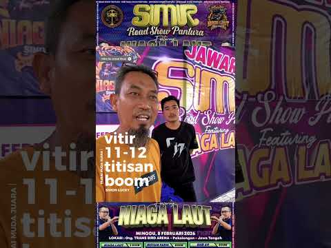 SADISSS💯% TITISAN BOOM‼️ Murai VITIR Simon Lucky G17 Tegal #pekalongan #kicaumania 👍🔥