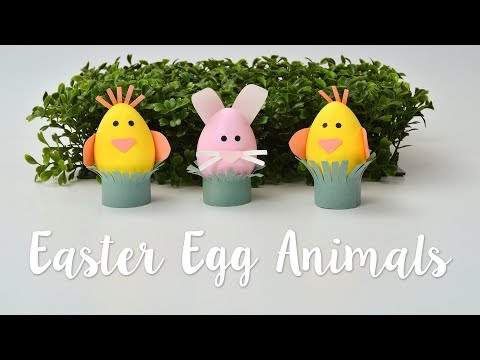 How to Make Animal Easter Eggs - Sizzix