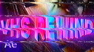 How To Make A VHS Rewind Effect (After Effects Tutorial)