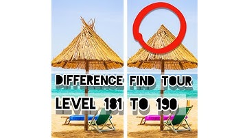 Difference Find Tour Level 181 182 183 184 185 186 187 188 189 190 | Hit Game