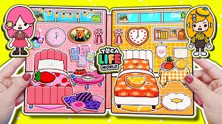 Toca Life World Quiet Book#42 Strawberry vs Orange In Quiet Book