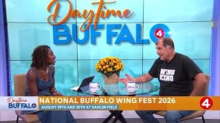 Daytime Buffalo: National Buffalo Wing Fest 2026 Aug. 29th and 30th at Sahlen Field