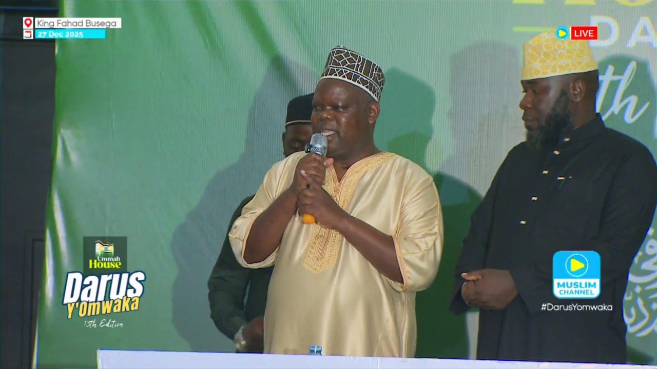 🔴LIVE: EKIBUUZO KYO! - SH. NUHU UTHMAN AT UMMAH HOUSE DARUS