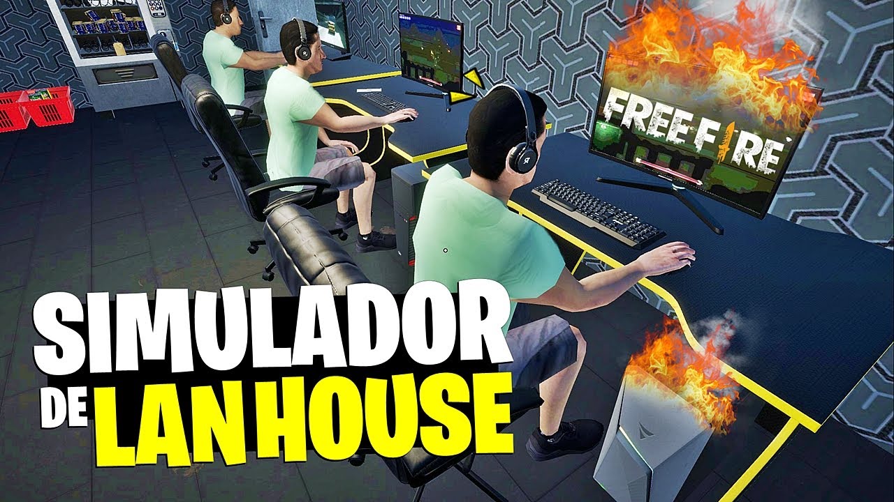 🔴AO VIVO🔴 NOVO SIMULADOR DE LAN HOUSE! TRABALHANDO AO VIVO NA LAN + R6