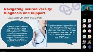 CHADFPH Webinar Experiences of women living with neurodiversity in Staffordshire