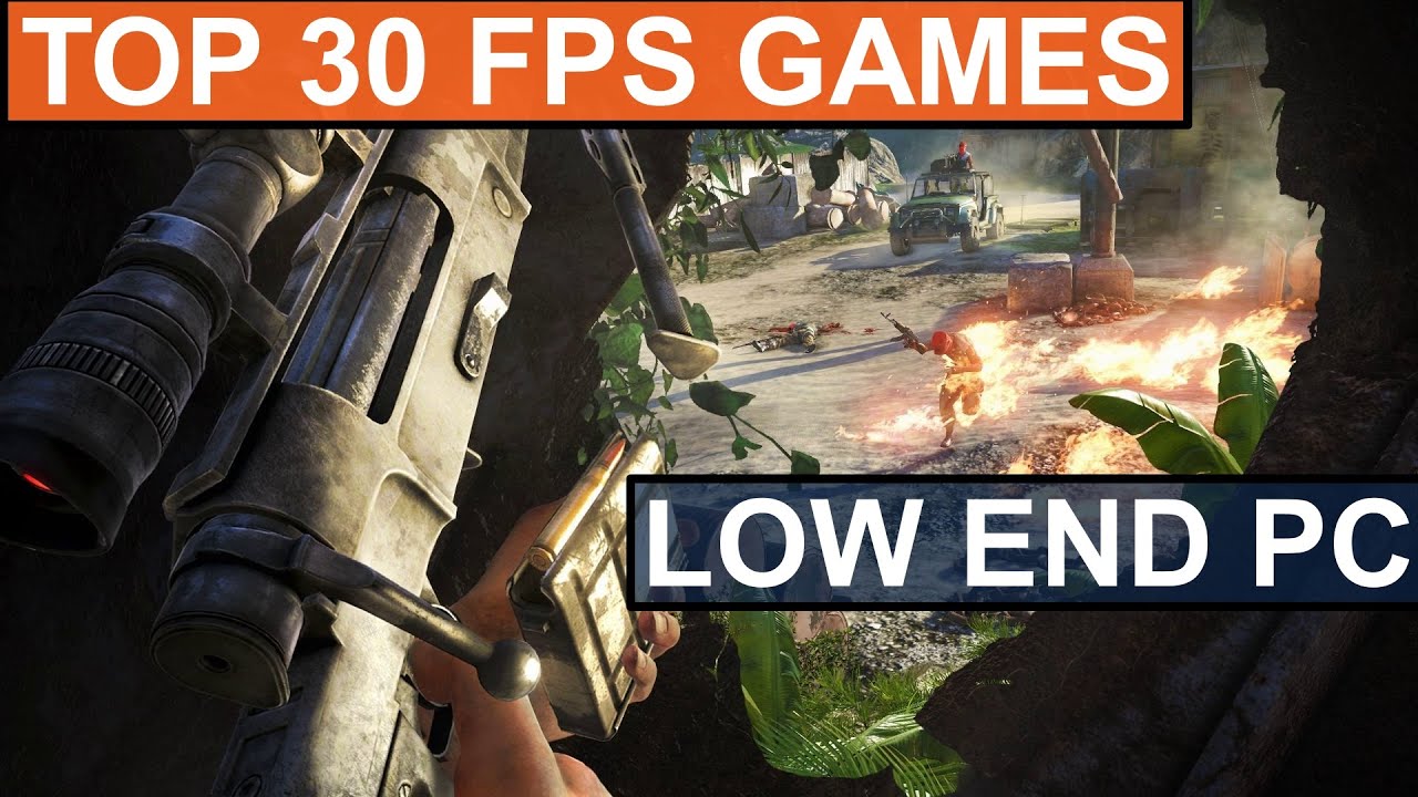 TOP 30 FPS Games for Low End PC (Intel HD)