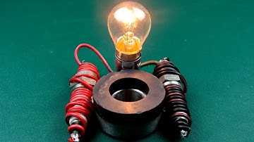 Make Electric Free Energy Generator Using Spark Plug With Magnet 2019