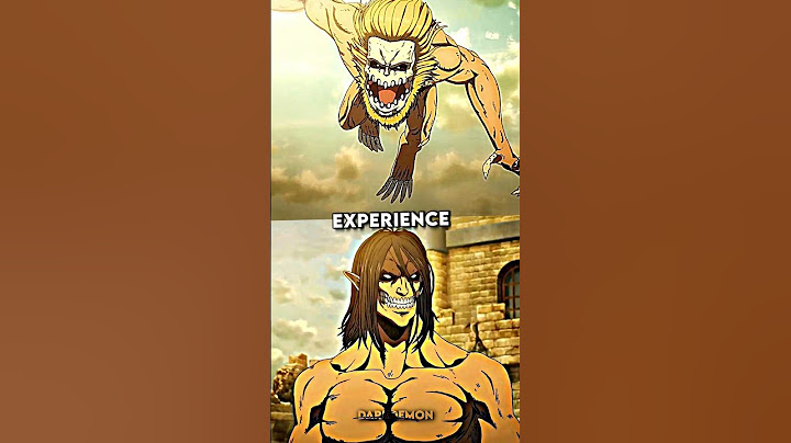 Eren VS Porco