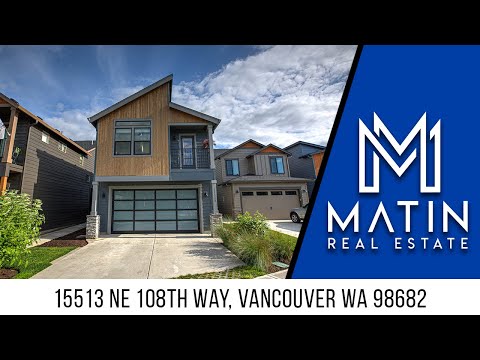 15513 NE 108th Way, Vancouver, WA home video tour