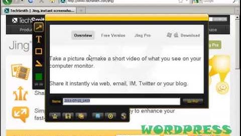 How to Use Jing Take Screenshots of any Website