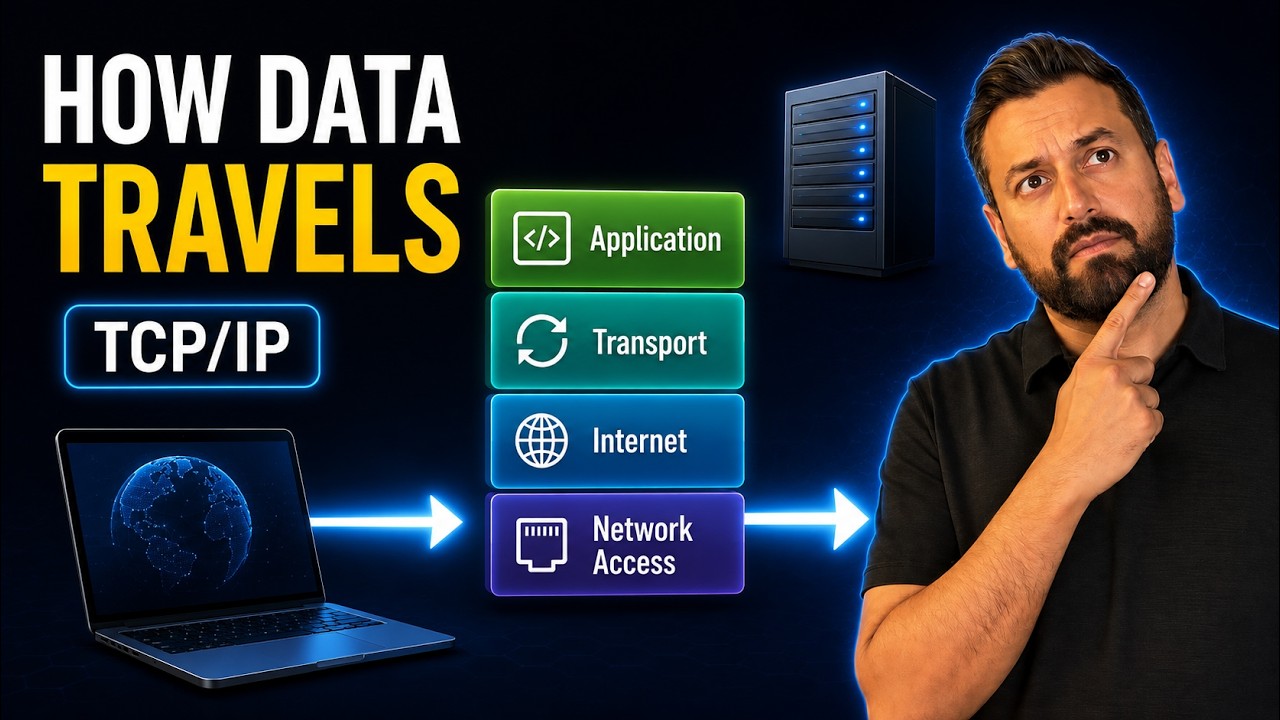 TCP/IP Encapsulation Explained Simply (Packets, Frames & Bits) # ...