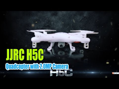 JJRC H5C 2.4G 4CH 6-axis RC Quadcopter With 2MP Camera Review and Flighy