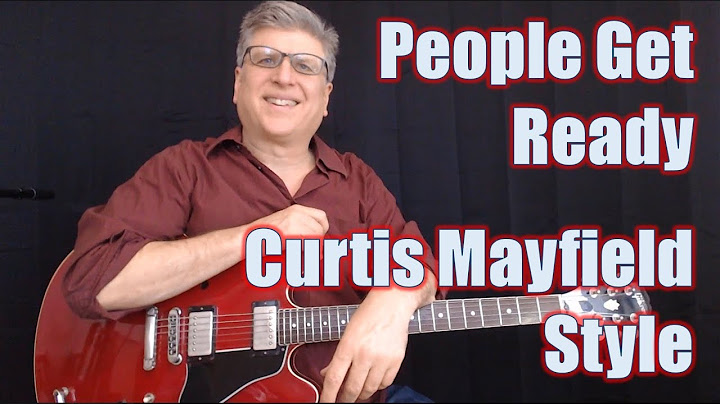People Get Ready Guitar version - Guitar performance video thumbnail