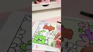 color with me 💖 coloring page from: cozy girly #colorwithme #coloring #cozy #printable #cute
