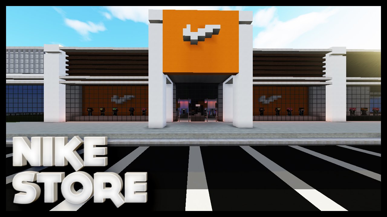 Minecraft - Nike Store - YouTube