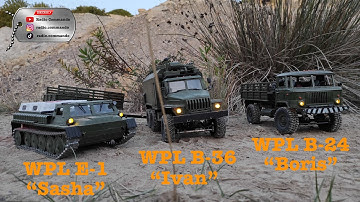 Funny Static Story "Boris is late" WPL B36 & B24 & E1 #radiocommando