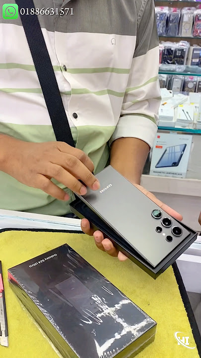 Unboxing Samsung Galaxy S24 Ultra - Titanium Black 🔥