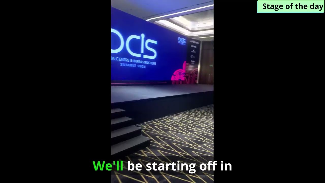 Corporate emcee in mumbai hosting Data Centre Infrastructure Summit 2026