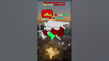 Getting subs from each Asian country | #mapper #map #israel #palestine #india #pakistan #mapping #ye