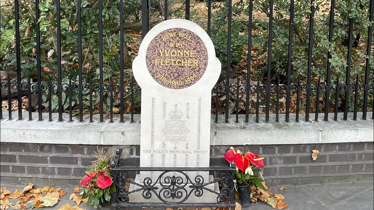Police Constable Yvonne Fletcher’s Memorial - London