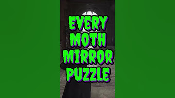 Hogwarts Legacy - How To Find and Solve Every Moth Mirror Puzzle #shorts