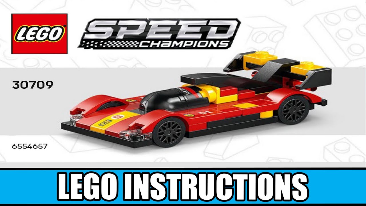 こうぴページ　FTC LEGO Instructions - Speed Champions - 30709 - Ferrari 499P