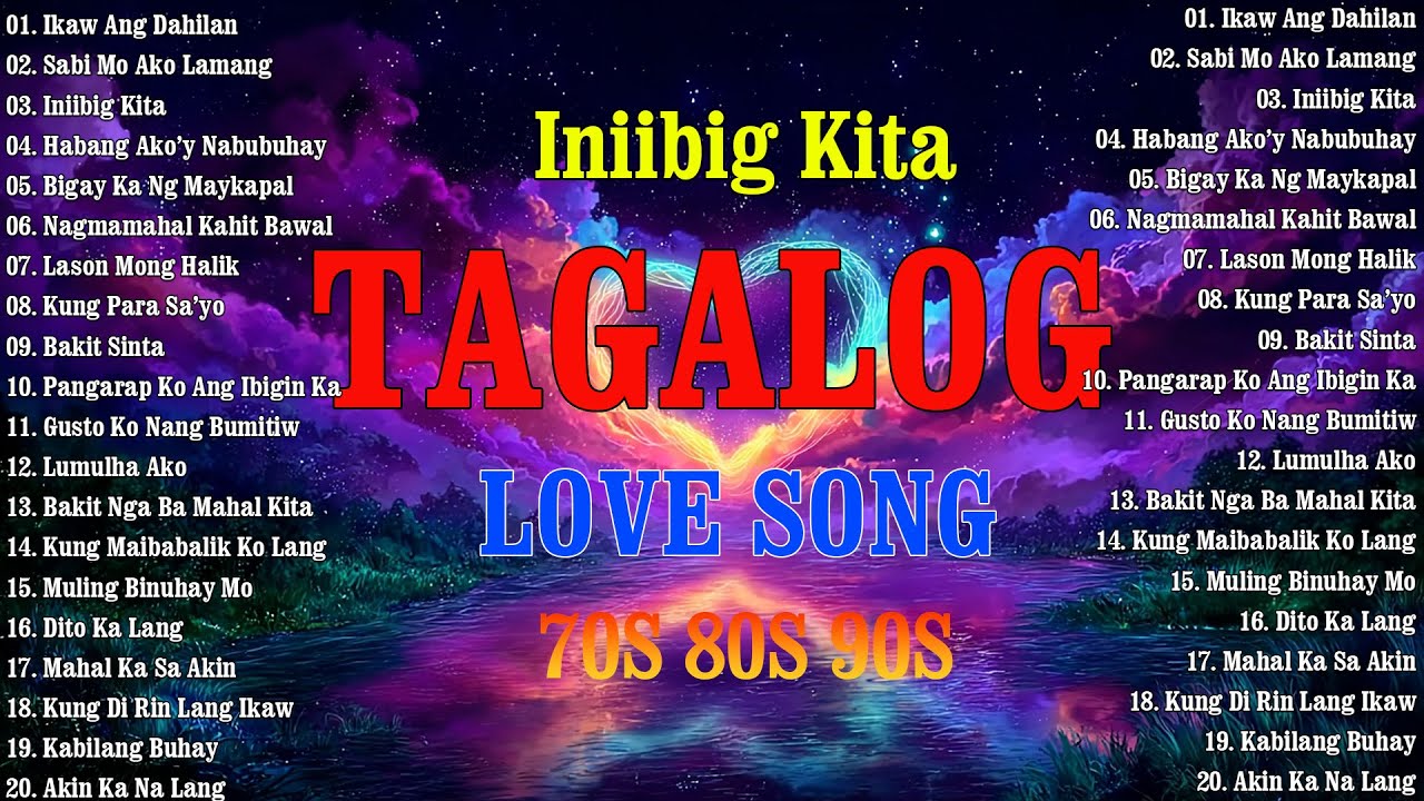 Tagalog Love Songs 80's 90's 🌹 Pure Tagalog Pinoy Old Love Songs 🌹Opm Masarap Balikan💕 OPM Songs#01
