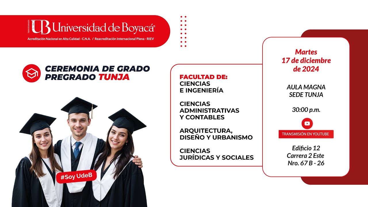 CEREMONIA DE GRADOS 2024 - YouTube