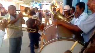 Pascala Del Oro. Sexto Viernes. Músicos Antes De La Llegada Del Obispo.