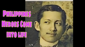 Philippine Heroes Come into Life! #heroes #philippineshistory #joserizal #aguinaldo #bonifacio