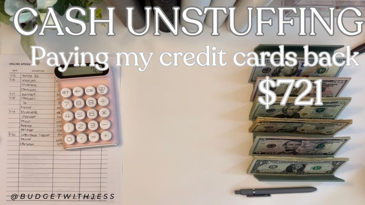 How to: Pay your credit cards using the cash stuffing system | Cash ...