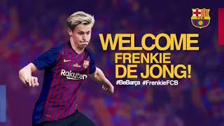 FRENKIE DE JONG - Welcome to Barcelona 2019 - Genius Skills, Passes & Assists - 18/19 HD