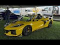 My FIRST time seeing the NEW C8 Corvette ZR1 at Corvettes at Carlisle 2024!