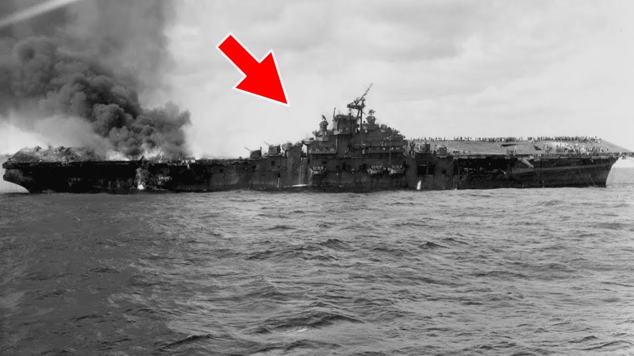 500 personer mot 1 000 grader i helvetet – kampen för överlevnad ombord på USS Franklin